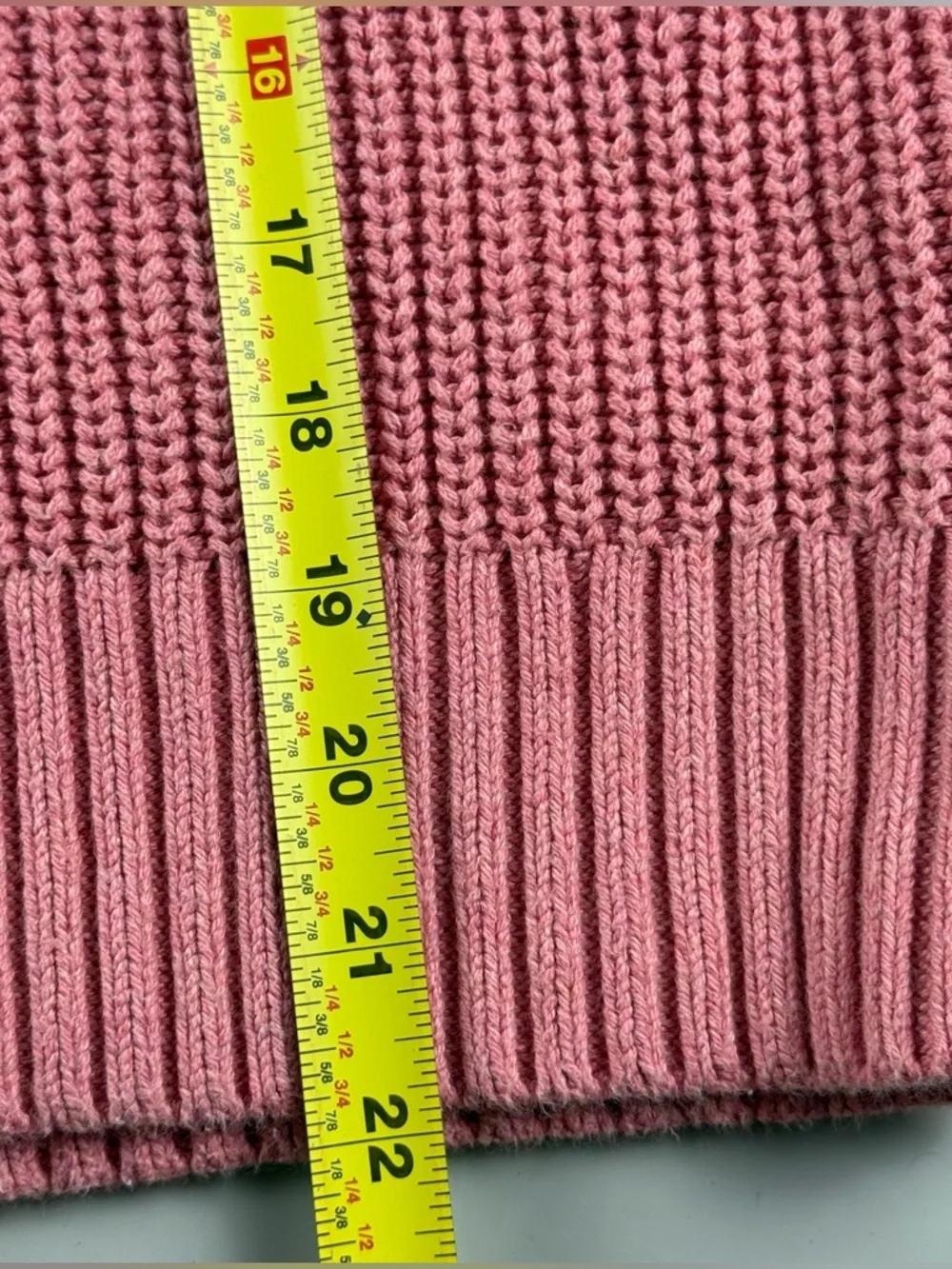 J.Crew Factory Balloon Sleeve Sweater Pink Knit Cotton XS Preppy